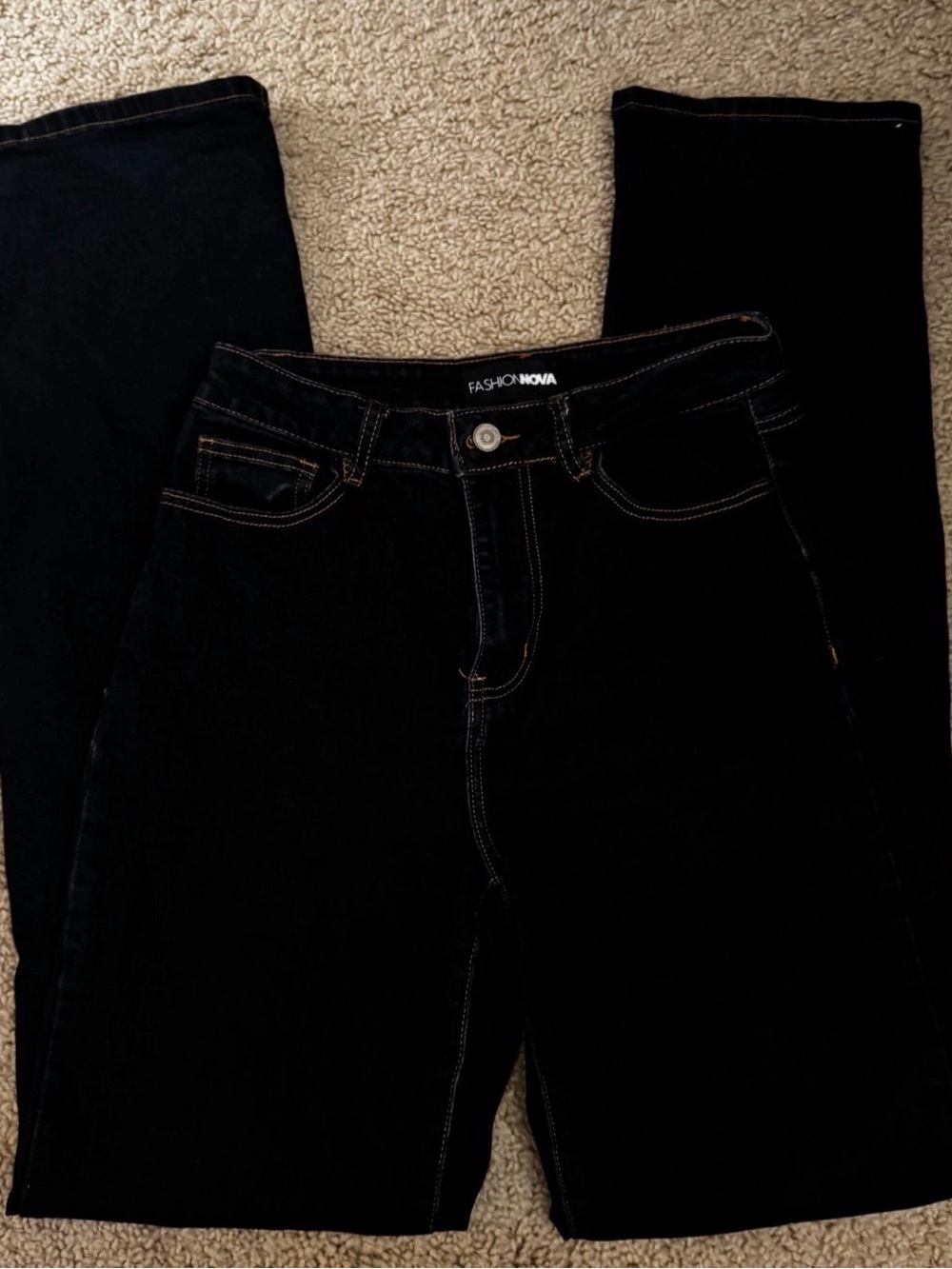 Fashion Nova Black High-Rise Women's Jeans